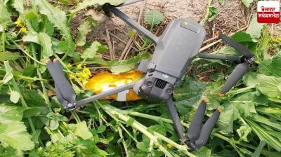 Heroin worth crores recovered along with two drones from Amritsar and Tarn Taran News in punjabi 