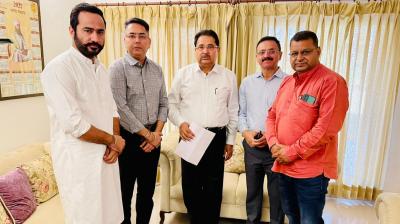 AAP MLAs with OP Soni