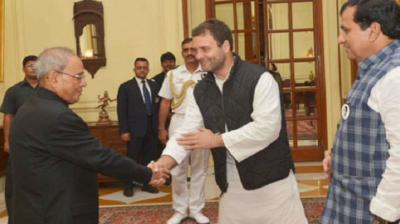  pranab mukherjee ,Rahul gandhi