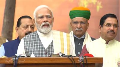 PM Narendra Modi ahead of Winter Session