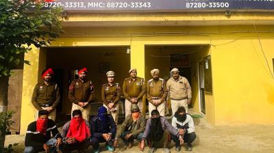 Punjab Government crackdown on illegal mining in Pathankot; seven accused arrested and equipments seized