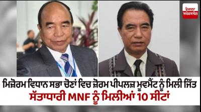 Mizoram Assembly election results