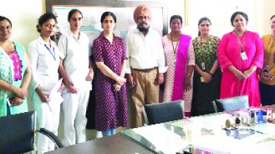 Selected Students of Nightingale Nursing College