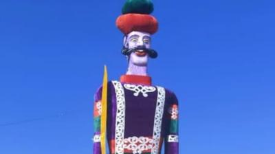 155-foot effigy of Ravana in Panchkula