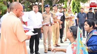 CM Yogi's Janata Darbar in Lucknow