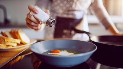 The habit of excessive salt in food is dangerous for health
