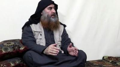 Then came alive IS stranger Abu Bakar Al-Baghdadi