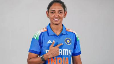 Indian cricketer harmanpreet kaur