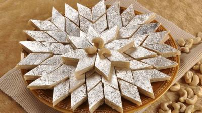 kaju katli barfi