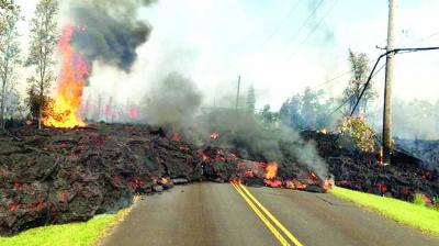 Volcano in Hawaii