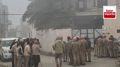 Police detain Amritpal Singh's father, heavy force surrounds entire village
