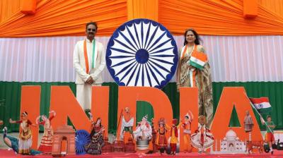 LPU ਦੇ ਸੰਸਥਾਪਕ ਚਾਂਸਲਰ ਡਾ. ਅਸ਼ੋਕ ਕੁਮਾਰ ਮਿੱਤਲ ਕੈਂਪਸ ’ਚ 78ਵਾਂ ਸੁਤੰਤਰਤਾ ਦਿਵਸ ਮਨਾਉਂਦੇ ਹੋਏ 