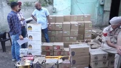 Excise department raids house in Ludhiana