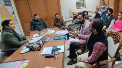 DR. BALJIT KAUR HOLD MEETING WITH REPRESENTATIVES OF KAMBOJ COMMUNITY
