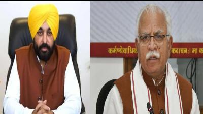 CM Bhagwant Mann, Manohar Lal Khattar 