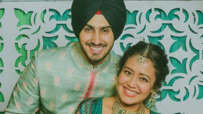 neha kakkar with rohanpreet singh