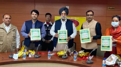 Sukhjinder Randhawa released Compendium of Circulars of Punjab State Cooperative Agricultural Development Bank 