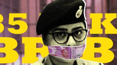  Lady police sub-inspector arrested on bribery charges