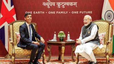 PM Modi, Rishi Sunak Hold Bilateral Meeting During G20 Summit