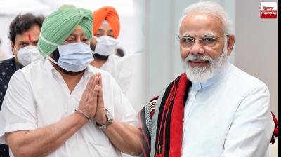 Captain Amarinder Singh And Narendra Modi