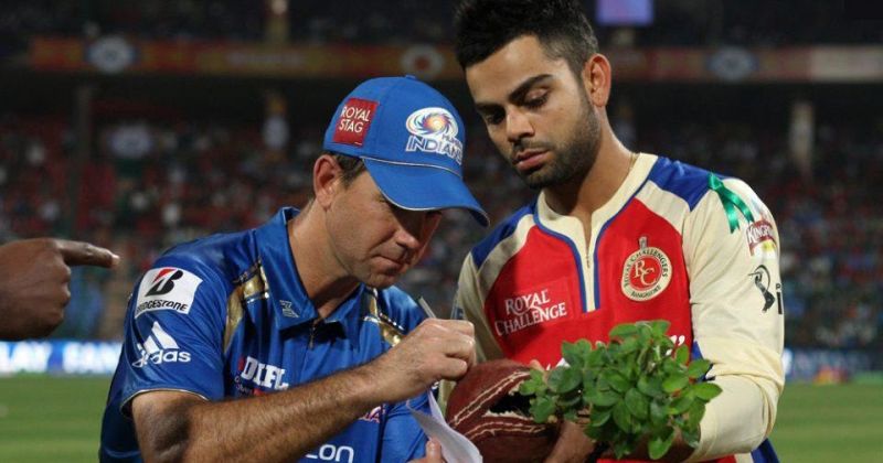 Virat Kohli With Ricky Ponting