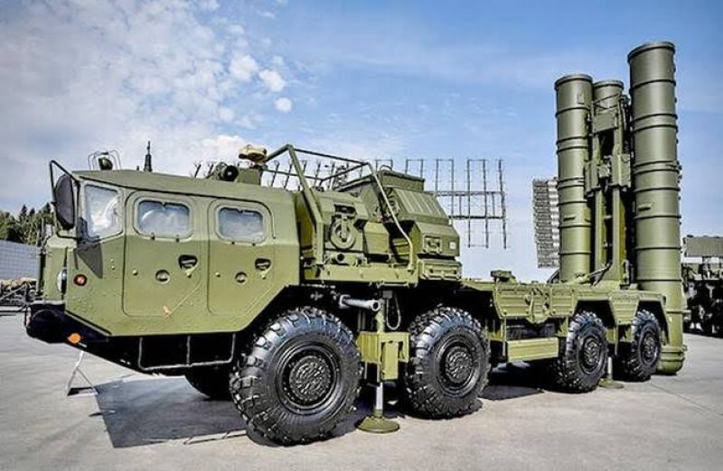  The BRICS Post S400 missile system 