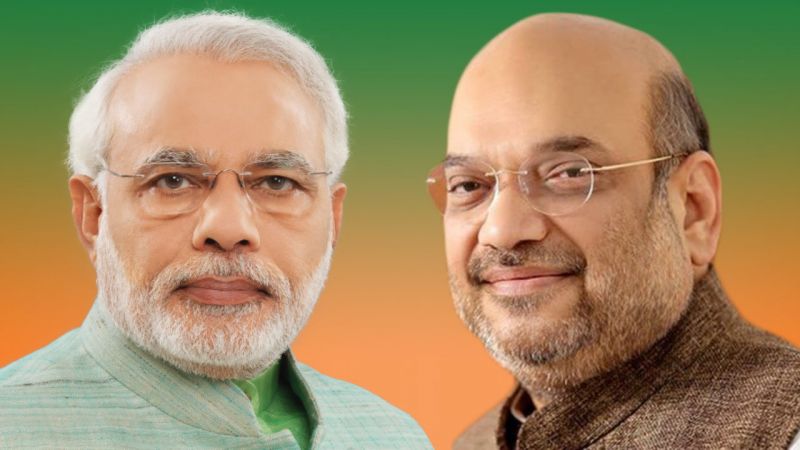 PM Narendra Modi and Amit Shah 