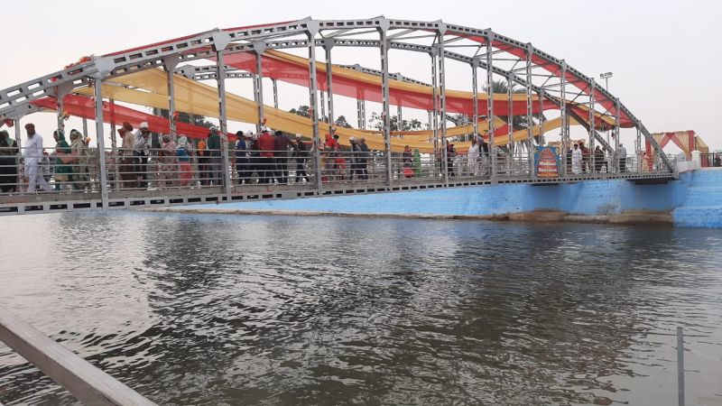 Pilgrims dream to perform an 'Ishnan' in holy Bein becomes reality