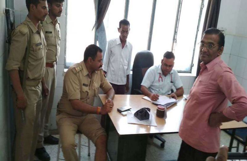  Suspended police inspector, 'Save the BJP leader if he avoids incinerator'