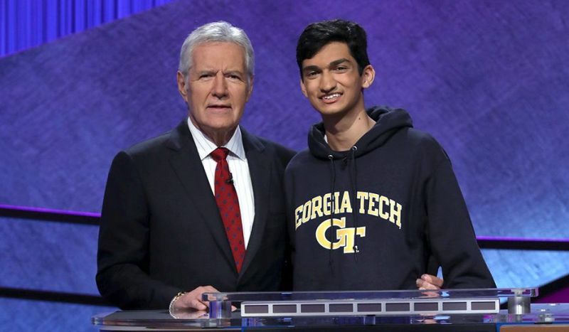 Indian-American teen wins $100K in Jeopardy college quiz contest Indian-American teen wins $100K in Jeopardy college quiz contest