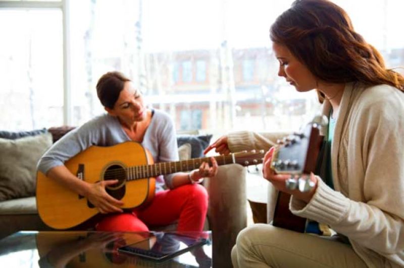 playing guitar is beneficial for your heart