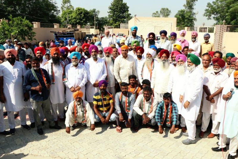Village peoples joins Congress party Village peoples joins Congress party
