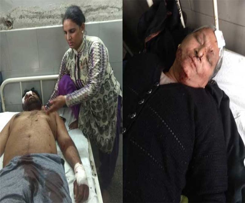 ਹਮਲੇ 'ਚ ਜਖ਼ਮੀ ਲੋਕ