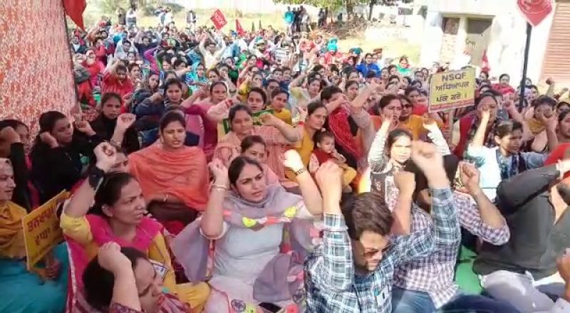 Teachers Protest Morinda