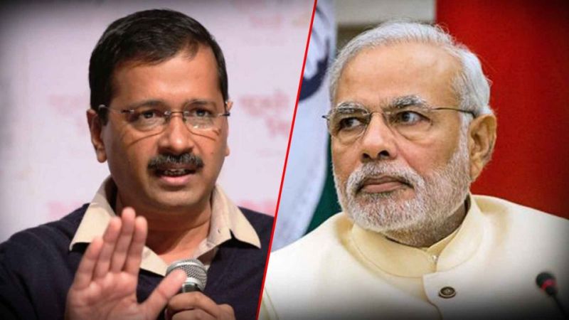 Arvind Kejriwal and Narendra Modi