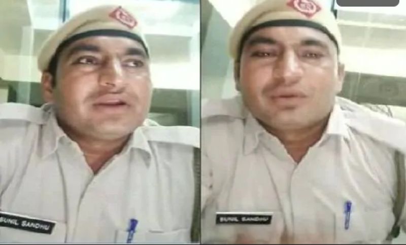 Challan with only 100 rupees