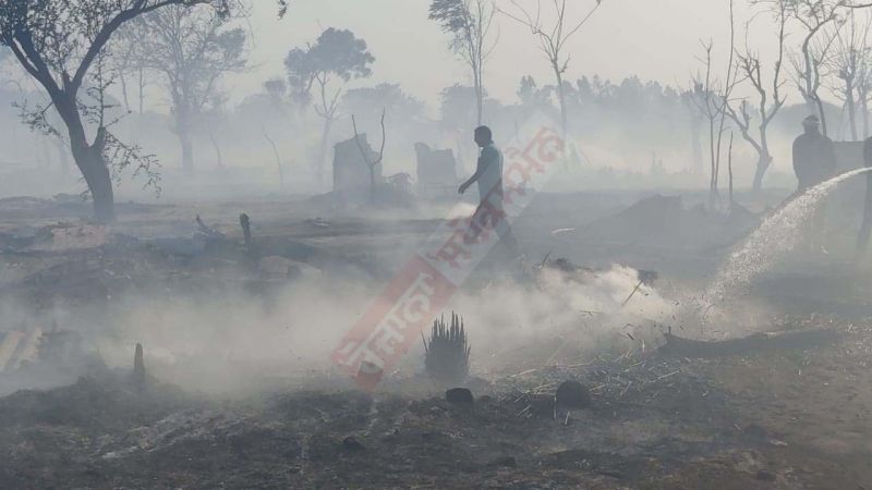 Terrible to slums in Dera Bassi