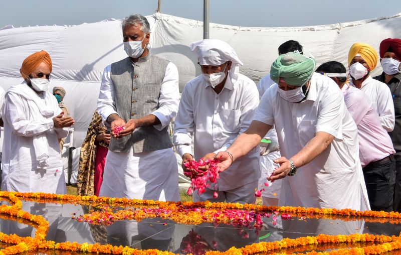  Punjab CM announces Rs 50 lakhs for upkeep & maintenance of Bhagat Singh memorial