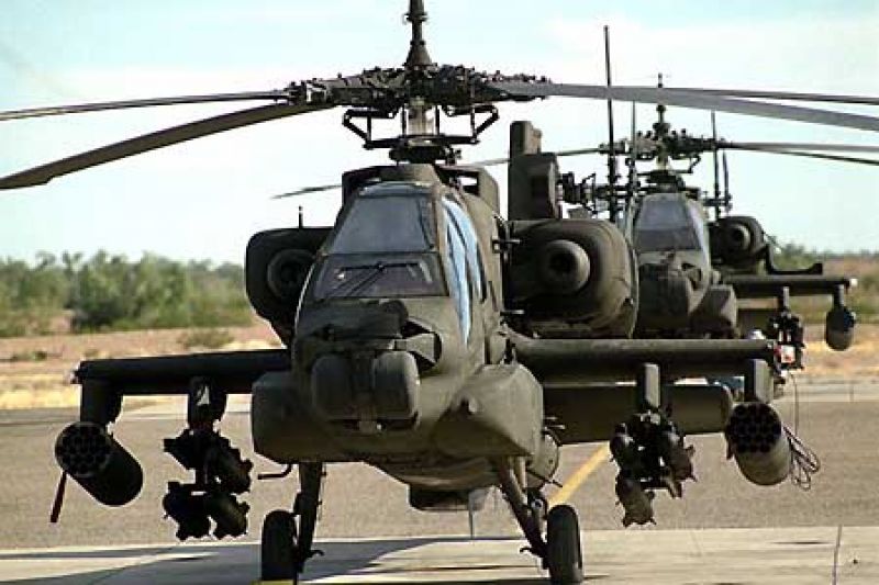 Apache helicopter 