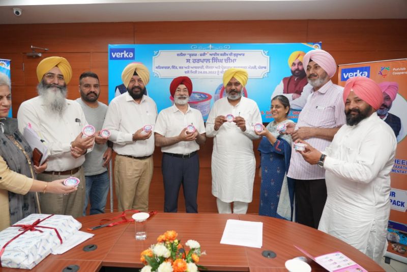Harpal Singh Cheema Launches Verka's Sugar Free Ice Cream