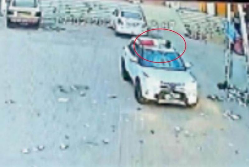 car-bicycle collision