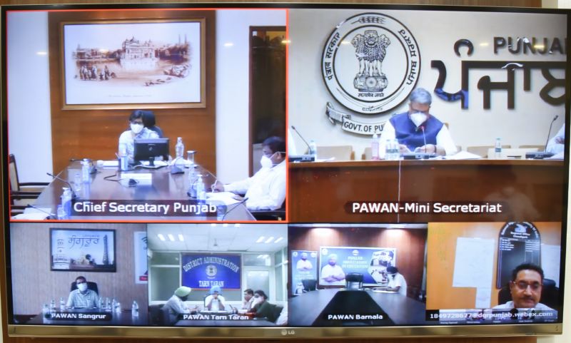 CS reviews progress, orders time-bound completion of Projects