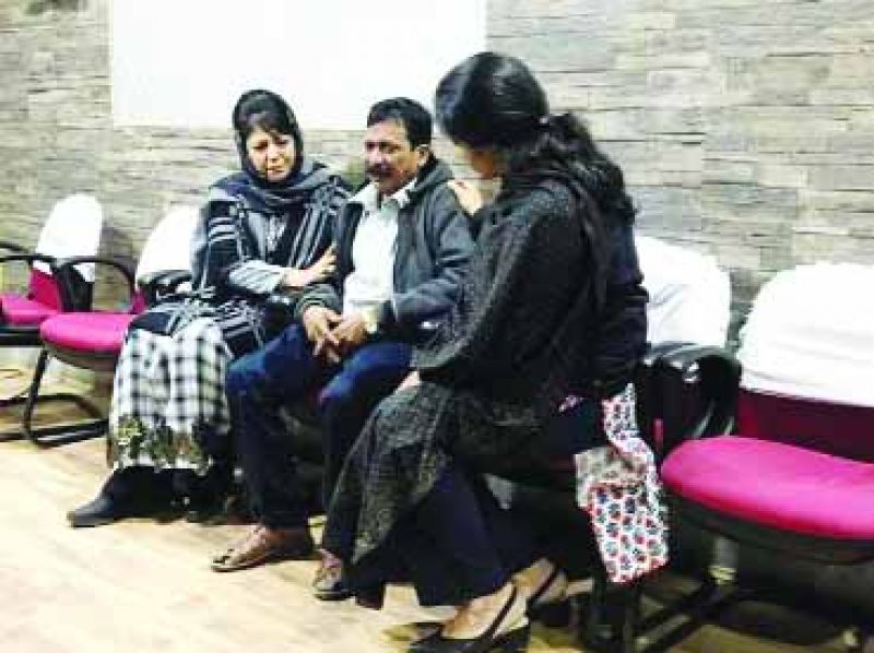 Tourists parents whose son get killed in jammu