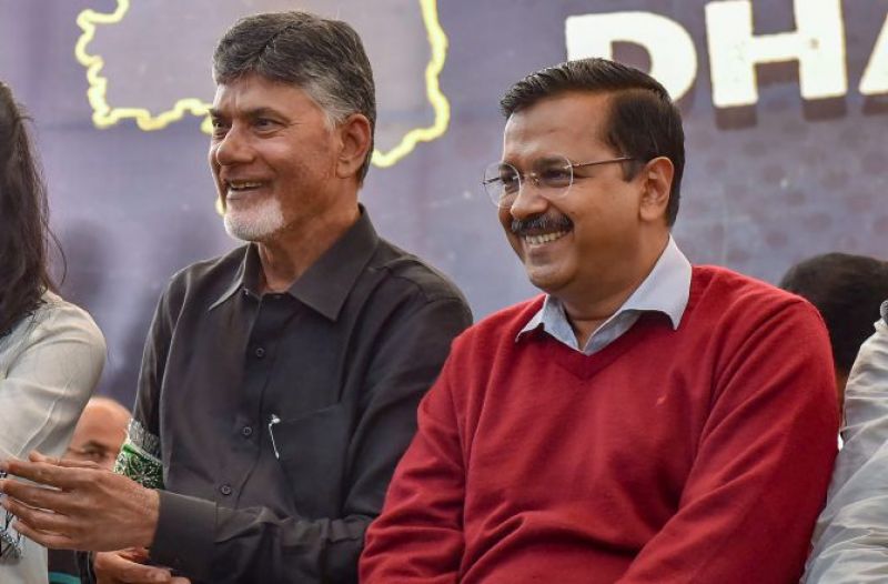 Naidu & Arvind Kejriwal