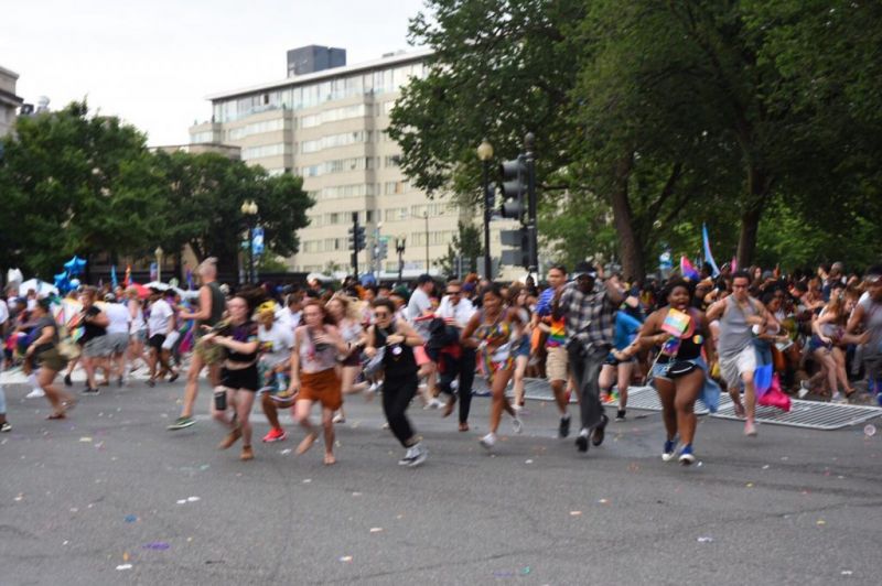 Punjabi Man Causes Scare In The Pride Parade in US