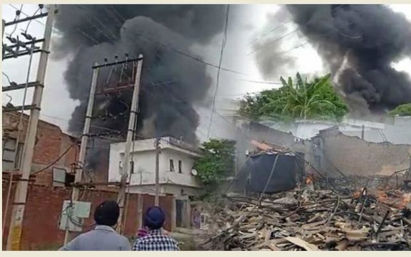 Fire at chemical factory Patiala