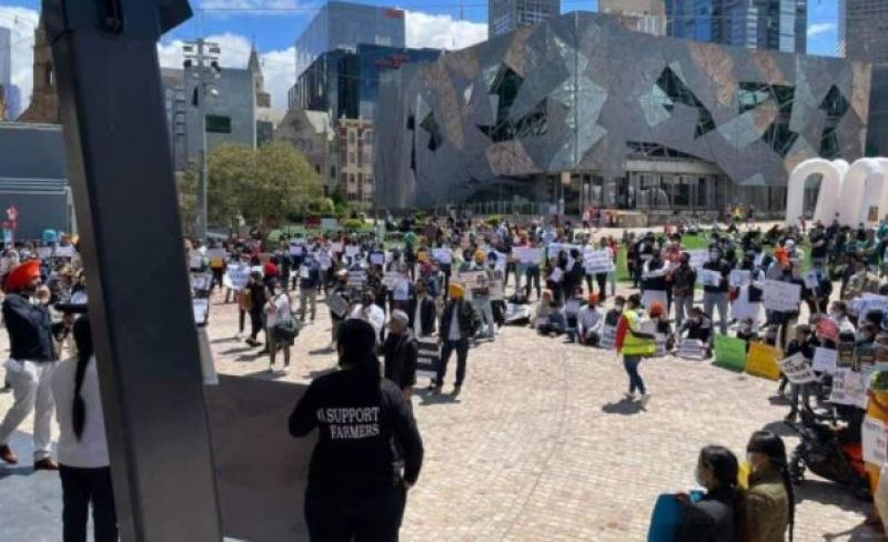 Punjabi Community Protest