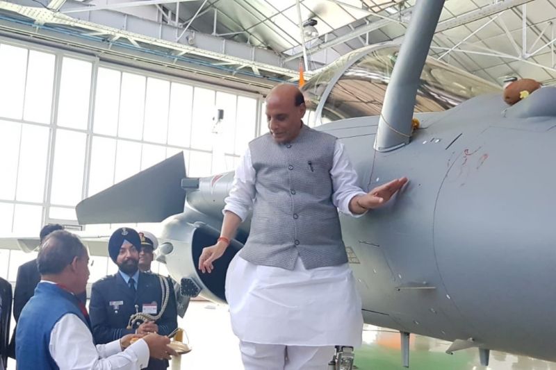 India gets first Rafale fighter jets from France