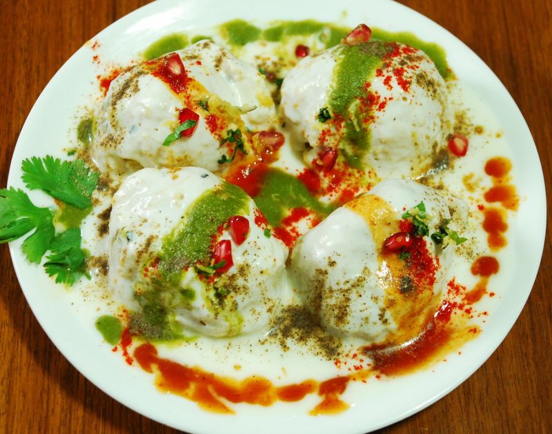 Stuffed Dahi Vada Stuffed Dahi Vada