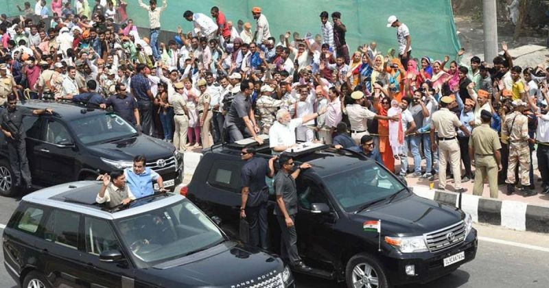  Prime Minister Modi road show